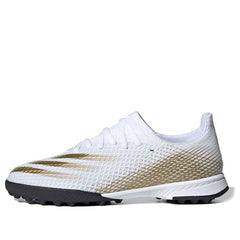 (GS) adidas X Ghosted.3 Turf Boots 'Cloud White Met.Gold Melange' EG8214