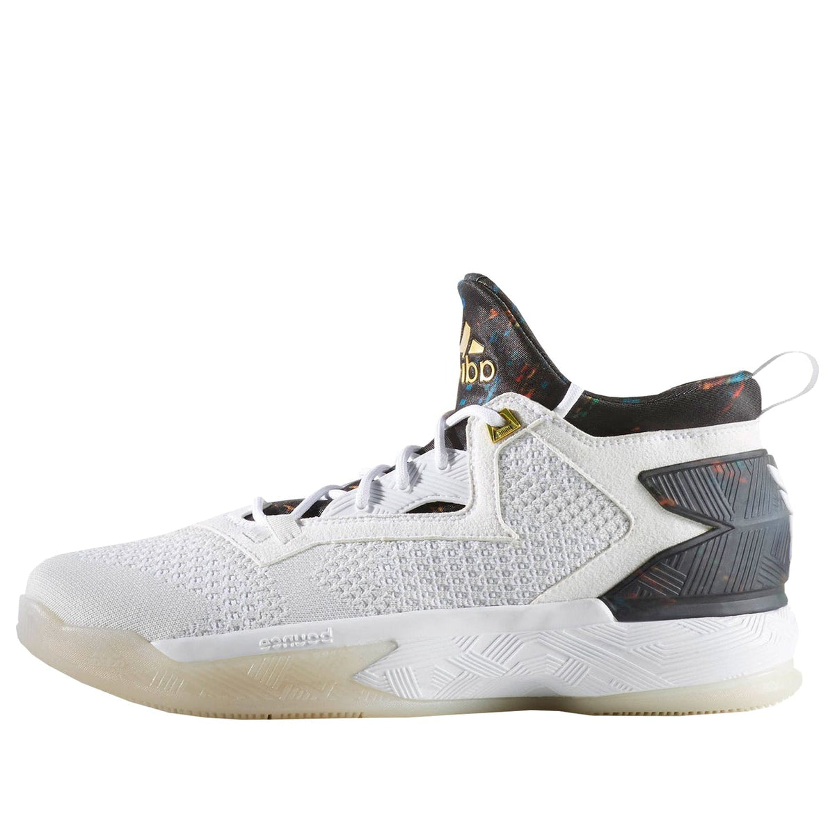 adidas D Lillard 2.0 Primeknit 'White Multi-Color' B49711