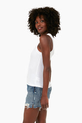 White Sirena Rib Tank
