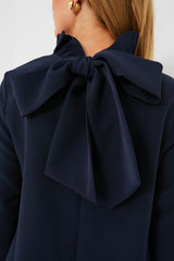 Navy Faye Blouse