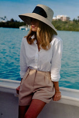 White Long Sleeve Essentials Shirt