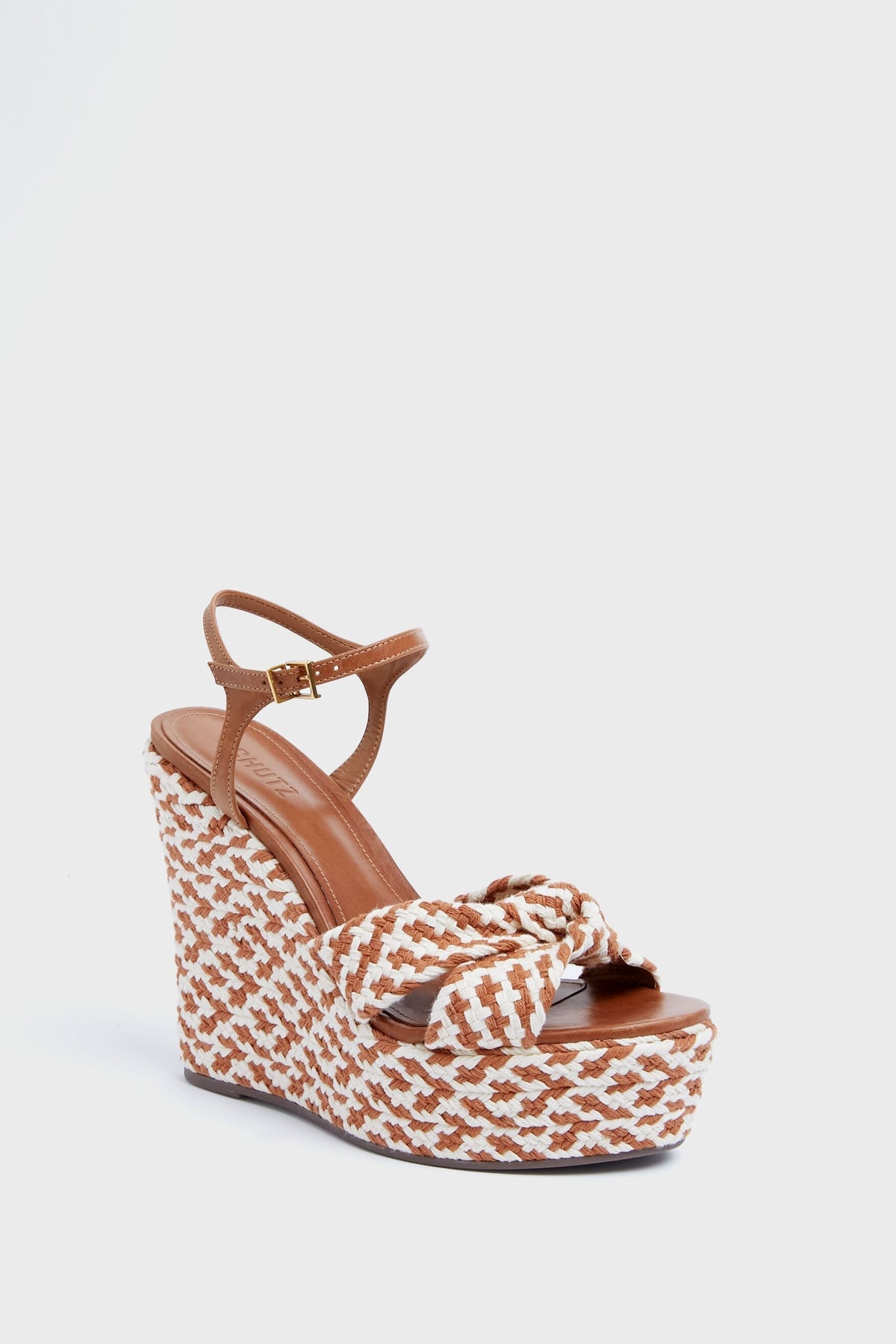 Light Avela Camel Cass Platform Heels