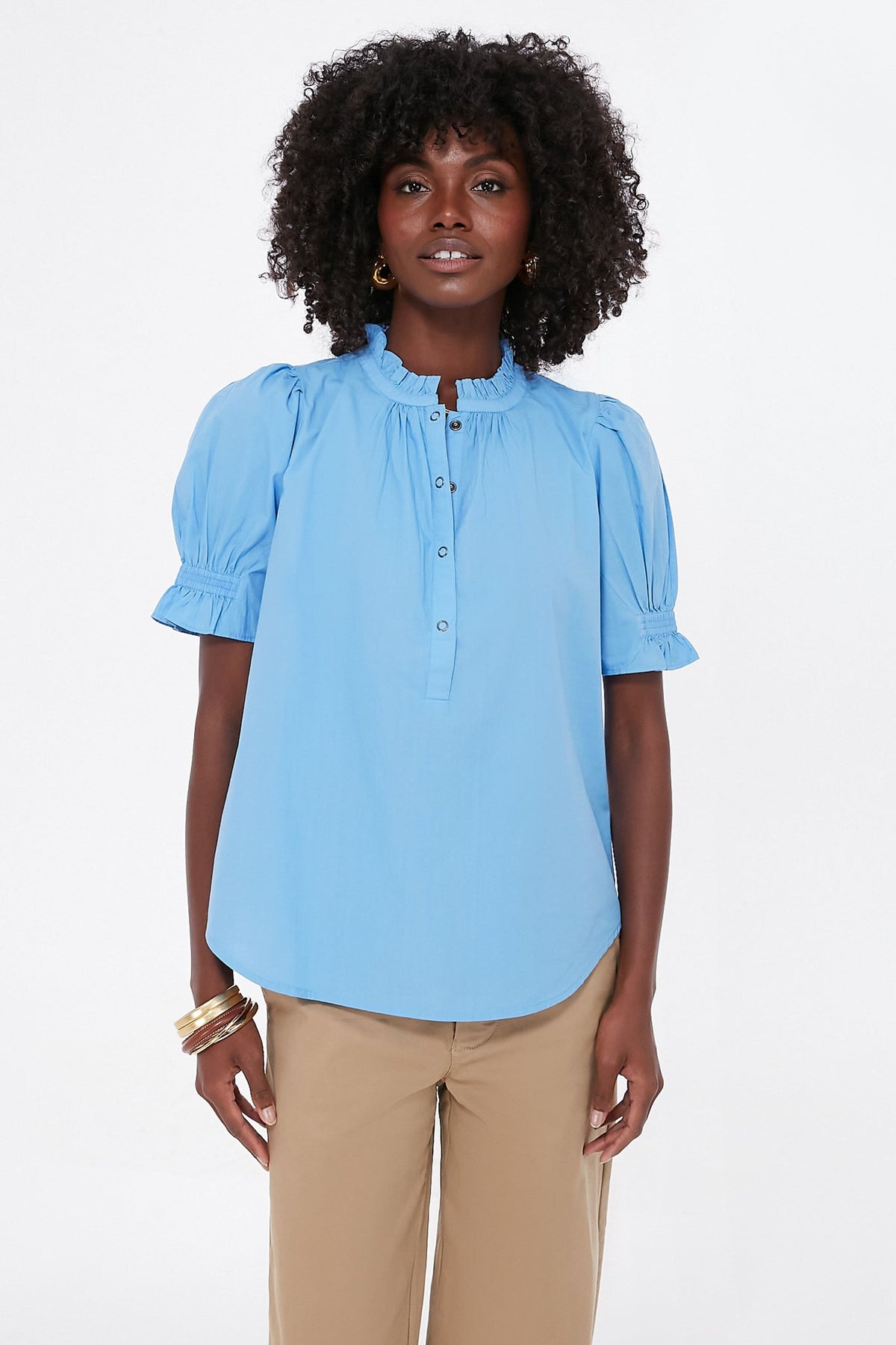 Oxford Blue Los Altos Top