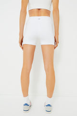 White Cane 4 Inch Aaron Tennis Short
