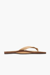 Sierra Brown Premium Leather Single Layer Arch Support Sandal