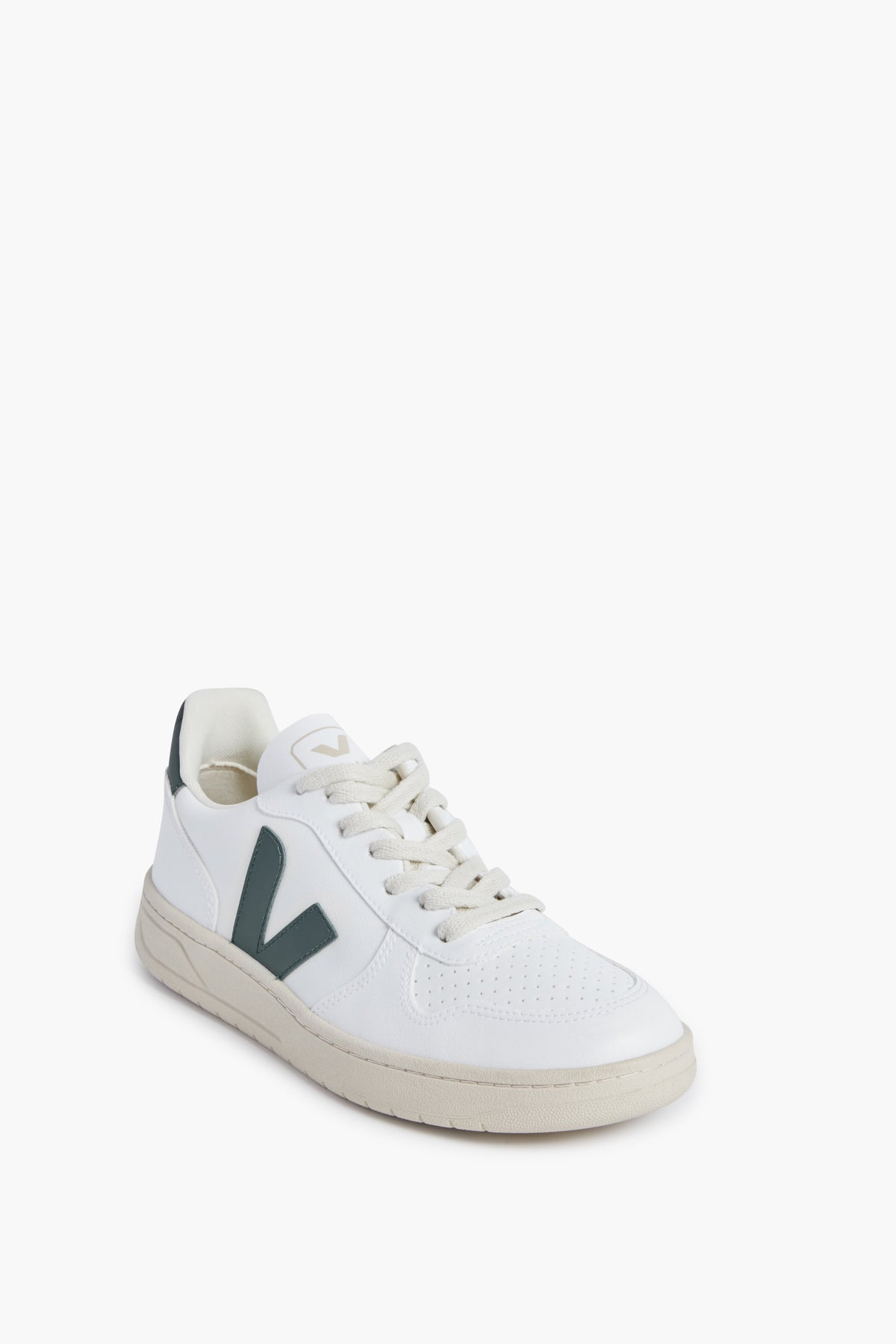 White Brittany V-10 Sneakers