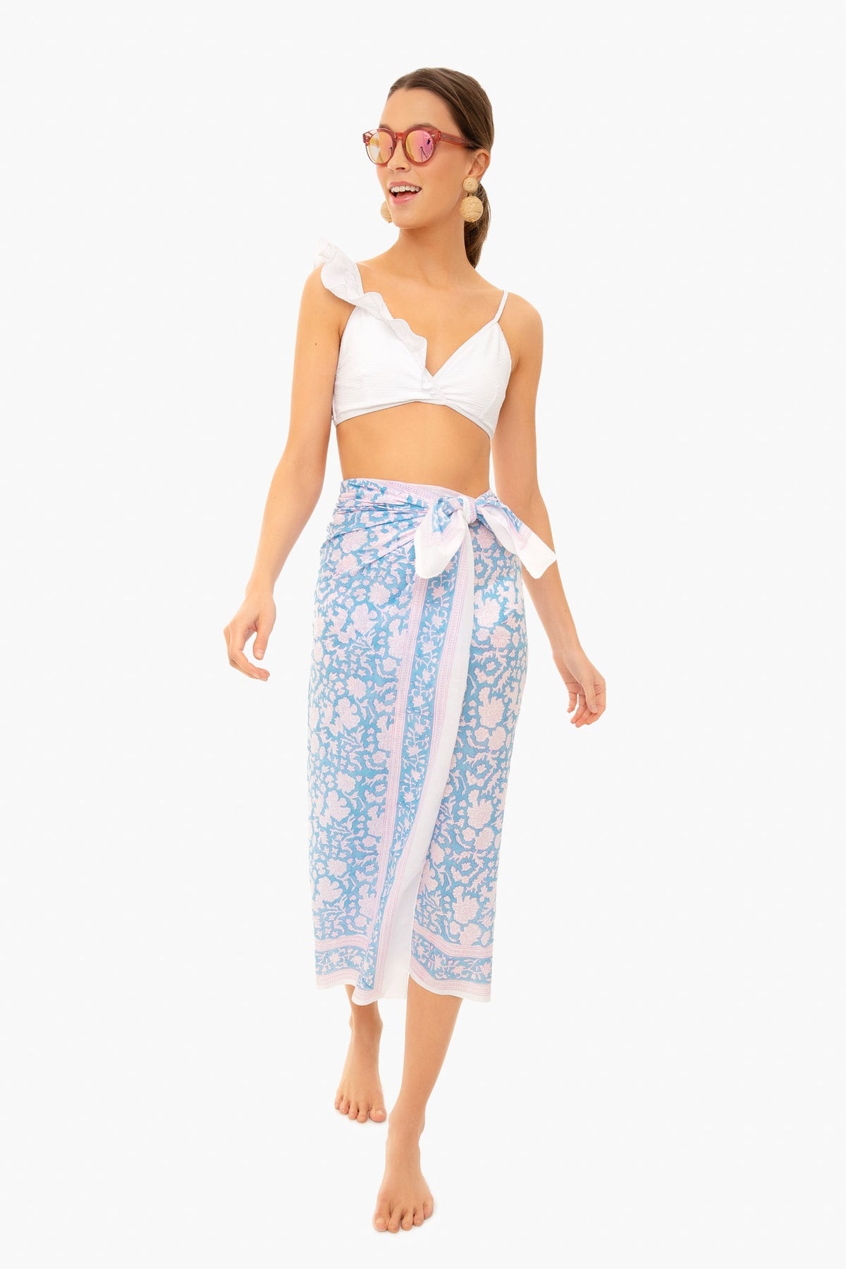 Cornflower Blue Nila Sarong