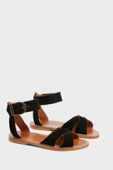 Black Loriane Sandals