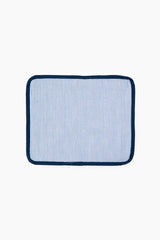 Blue Seersucker Travel Set