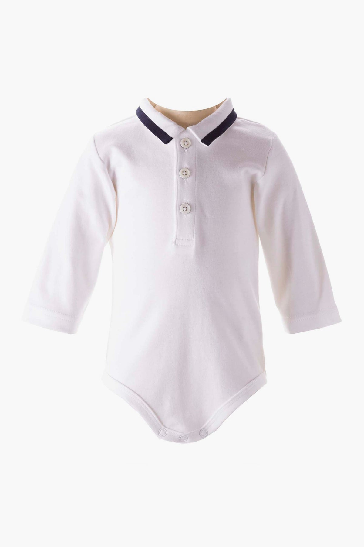 Navy Piped Bodysuit