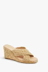 Natural Bondi Wedge Heels