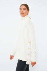 Winter White Sophia Sweater