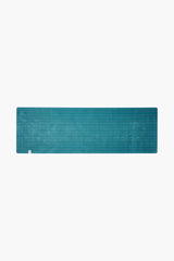 Green Herringbone Plush Mat