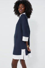 Navy Collier Dress