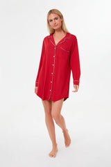 Haute Red Gisele Sleepshirt