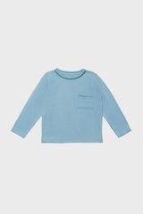 Dusty Blue Edward Long Sleeve Tee