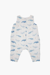 Whale Hello There Sleeveless Romper