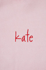 Pink Roll Neck Sweater