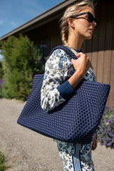 Ink Blue St Barths Large Tote