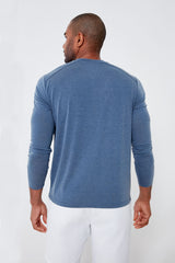 Dark Denim SeaBreeze Henley
