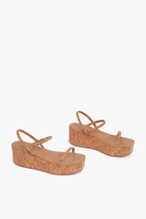 Natural Cork Honor Sandals