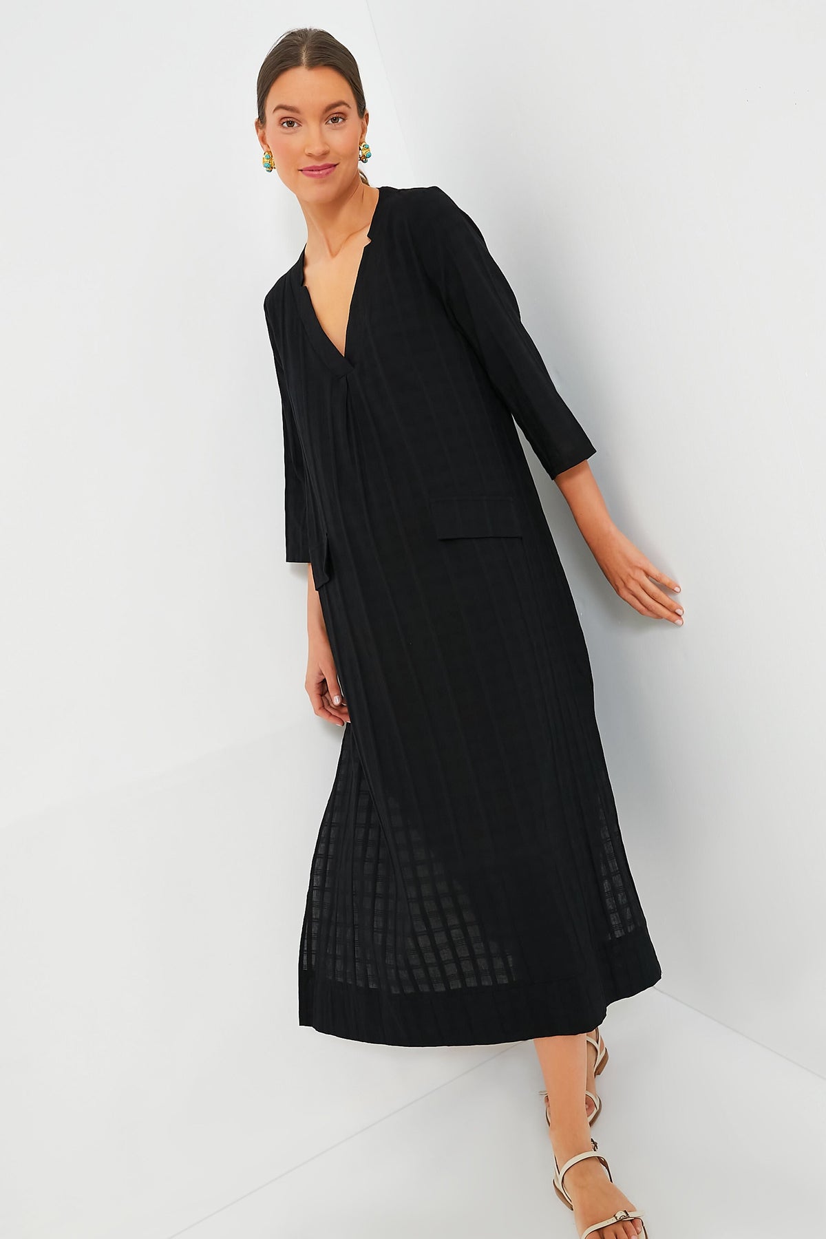 Black Carolina Caftan